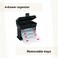 Woodriver 4 Drawer Storages Tower