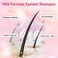 Svecke Lash Shampoo Kit, 2 Fl Oz Eyelash Cleanser with Brush