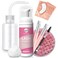 Svecke Lash Shampoo Kit, 2 Fl Oz Eyelash Cleanser with Brush