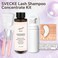 Svecke Lash Shampoo Concentrate, 100 Ml Eyelash Cleanser with Brush