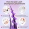 Svecke Lash Shampoo Concentrate, 100 Ml Eyelash Cleanser with Brush