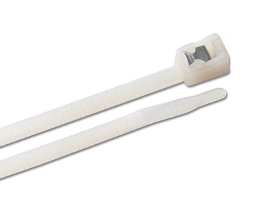 Ancor 199278 Cable Tie, Self-Cutting, 11", Natural, 20PC/Bag