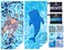 Widdonen Microfiber Beach Towel, Compact 2 Pack-71X32 Inch with Bag Travel