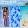 Widdonen Microfiber Beach Towel, Compact 4 Pack-71X32 Inch with Bag Travel