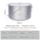 iBasingo 2.9L Titanium Pot Camping Cookware Campfire Billy Pot TI2045C