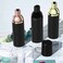 Lil Ray 12PCS 2OZ Refillable Empty Foaming Pump Bottle for Hand Soap(Black)