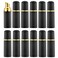 Lil Ray 12PCS 2OZ Refillable Empty Foaming Pump Bottle for Hand Soap(Black)