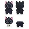 Leizhan Cute USB Flash Drive 16GB Cartoon Cat Pendrive Memory Thumb Stick USB2.0 Animal Jump Drive Character Data Storage Gift USB Disk Pendrive with Key Chain