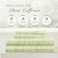 Linen Market 4 Piece Sheet Set Patterned, California King, Polkadot Moss