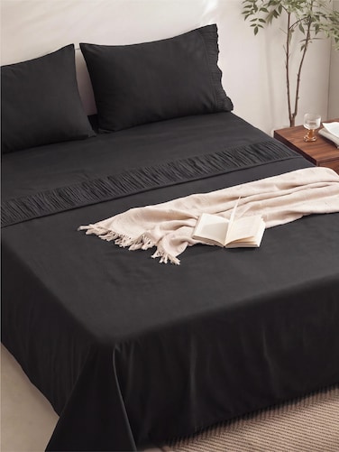 Bedsure Full Size Sheets - 4 Pieces Soft, Breathable, Cooling Bed Sheets