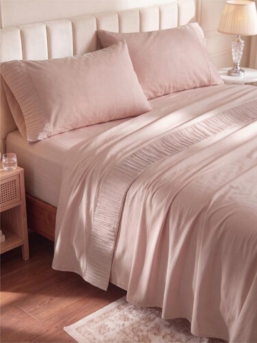 Bedsure Full Size Sheets - 4 Pieces Soft, Breathable, Cooling Bed Sheets