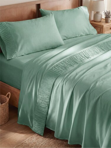 Bedsure King Size Sheets Set - 4 Pieces Soft, Breathable, Cooling Bed Sheet