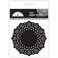 Doodlebug Mini Doilies (75 Pack), Beetle Black, Large