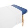 Body Linen Massage Table Polyester-Cotton Flat Sheet - 55% Polyester, 45% Cotton - Sized for Full Client Coverage in Professional Use 58 X 94 Inches. (White, 1-Pack)