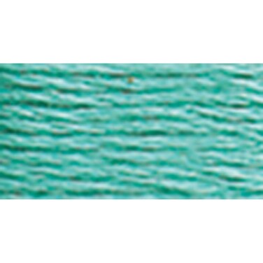 Dmc 6 Strand Embroidery Cotton Floss, Medium Seagreen, 8.7-Yard