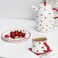 Gaolinci Creative Red Heart Mug with Handle, 8 Oz Tea Cup Coffee Mug