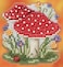 Mill Hill Counted Cross Stitch Red Cap
