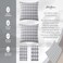 Eddie Bauer Full Size Sheet Set with Fitted Sheet & Pillowcases