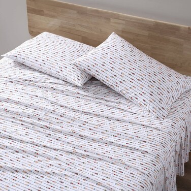 Eddie Bauer Full Size Sheet Set with Fitted Sheet & Pillowcases