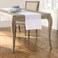 LA Linen Polyester Poplin Table Runner 14 by 108-Inch, White
