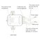 Walfront 220V Self Priming Pressure Switch Automatic Pressure Controller Electronic Switch Control Controller Jet Garden Pump Black
