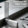 Antrader 4" 2.5" Machinist Square, Steel 90° L Shape Measuring Ruler