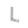 Antrader 4" 2.5" Machinist Square, Steel 90° L Shape Measuring Ruler