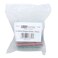 Baumgartens Sealable Id Badge Holder - Horizontal - Vinyl - 50 / Pack - Clear