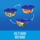Ziploc Medium Square Food Containers - 1.18 L, 3 Pack