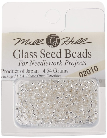 Mill Hill Glass Seed Beads, Ice