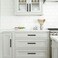 Ravinte Matte Black Cabinet Handles Square Pulls 5 Inch 40 Pack