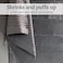 Gilden tree Waffle Bath Sheet Quick Dry Towel, Thin Luxury Bath Towels, Bath Sheets 40X80 Large Bath Towels, Modern Style (Slate)