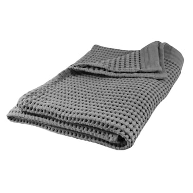 Gilden tree Waffle Bath Sheet Quick Dry Towel, Thin Luxury Bath Towels, Bath Sheets 40X80 Large Bath Towels, Modern Style (Slate)