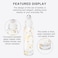 Jiuwu 10PCS 10ML Glass Roller Bottles for Essential Oil, Perfume