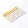 Jiuwu 10PCS 10ML Glass Roller Bottles for Essential Oil, Perfume