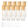 Jiuwu 10PCS 10ML Glass Roller Bottles for Essential Oil, Perfume