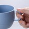 Leadigol Wheat Straw Milk Cup, Plastic Unbreakable Tableware Reusable Water Mug Simple Breakfast Drinking Cup Camping Tea Beverage Mug Coffee Mug Bathroom Cups