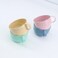 Leadigol Wheat Straw Milk Cup, Plastic Unbreakable Tableware Reusable Water Mug Simple Breakfast Drinking Cup Camping Tea Beverage Mug Coffee Mug Bathroom Cups