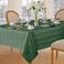 Newbridge Christmas Hunter Green Stripe 60 X 84 Inch Rectangle Tablecloth