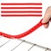 SDTC Tech 4-Pack Silicone Oven Rack Shields Red