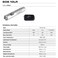 Mares Eos 10LR 1000 Lumen Dive Light - Durable Aluminum USB Rechargeable Underwater Scuba Diving Flashlight with Brightness Adjustment, Extended Runtime & Charge Indicator