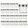 Novelinks 4 Oz Plastic Small Mason Jars and Small Plastic Jars with Lids