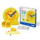 Hand2Mind Numberline Clock, Telling Time Teaching Clock, Learn to Tell Time Clock, Analog Classroom Learning Clock, Teaching Time Math Manipulatives, Clocks for Kids Learning to Tell Time (Set of 25)
