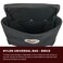 Occidental Leather Nylon Universal Bag - Black - 1 Pocket - Durable, Compact Design - Made in Usa