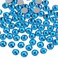Beadsland Flat Back Crystal Rhinestones, Capri Blue, SS30, 288PCS