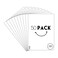 Golden State Art 5X7 White Backing Board Only, 50-Pack
