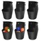 MoyanSuper Pool Table Pockets Replacement Pockets for Billiard Table Set of 6