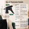 Vasana 4PCS Plastic Spray Bottle Nozzle Spraying Bottle Replacement Part Leak Proof Mist Spray Head Heavy Duty Trigger Nozzle Replacement Fit 28/400 Neck Bottles