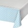 Creative Converting 316939 Blue Elephant Theme Plastic Tablecloth