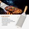 Stanbroil Metal Spatula and Bench Scraper Set for Griddle